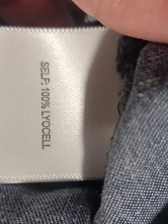 Jane And Delancey High-Rise Lyocell Denim Chambray Wide-leg Pants Size XL NWT - Picture 12 of 13